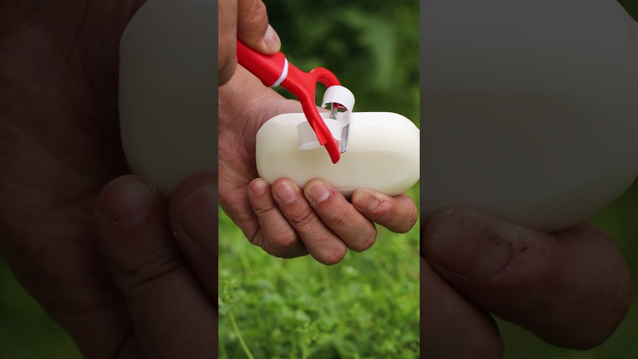 Satisfying Soap Peeling #oddlysatisfying #fun #shorts