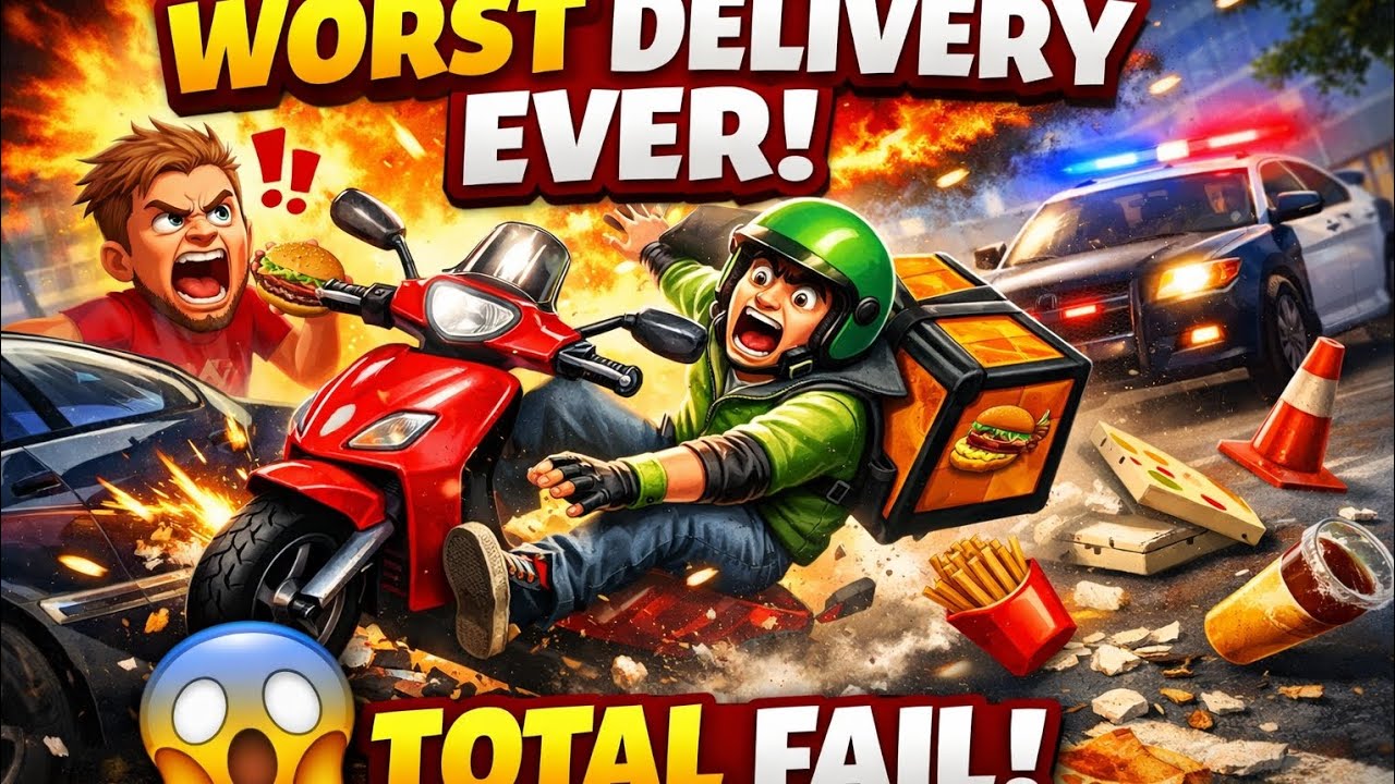 Aaj ke is video mein main khel raha hoon Uber Food Delivery Game, jahan humein city 