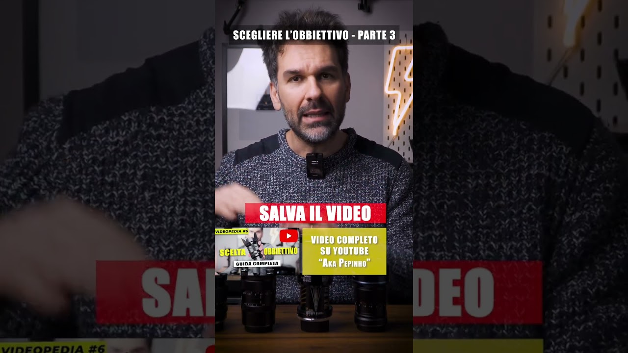 il MITO degli obiettivi per Mirrorless e Reflex 📸