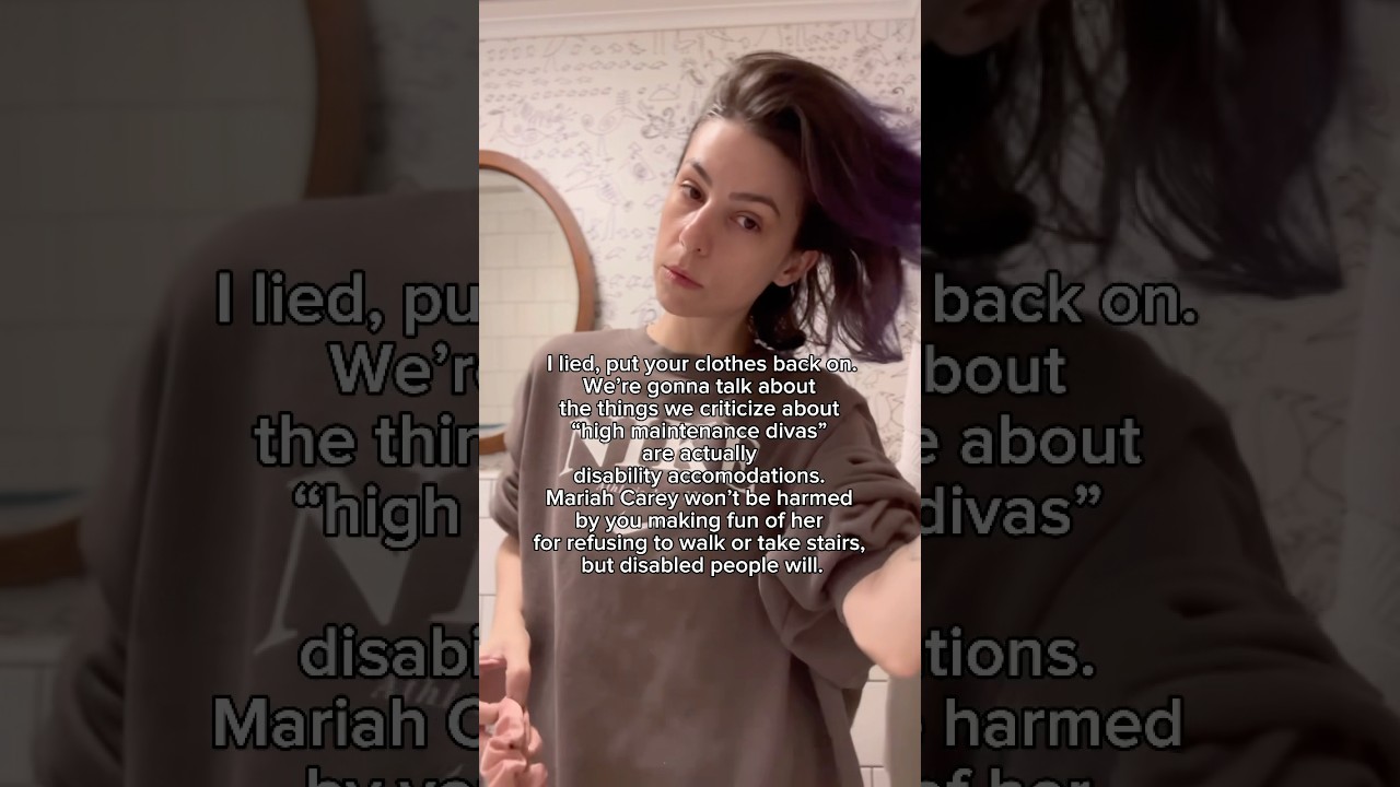 Disability accommodations make you high maintenance??