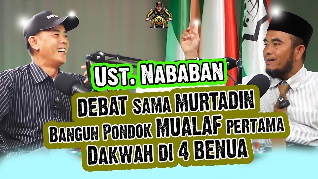 Ust Nababan DEBAT SAMA MURTADIN BANGUN PONDOK MUALAF PERTAMA DAKWAH DI 4 BENUA