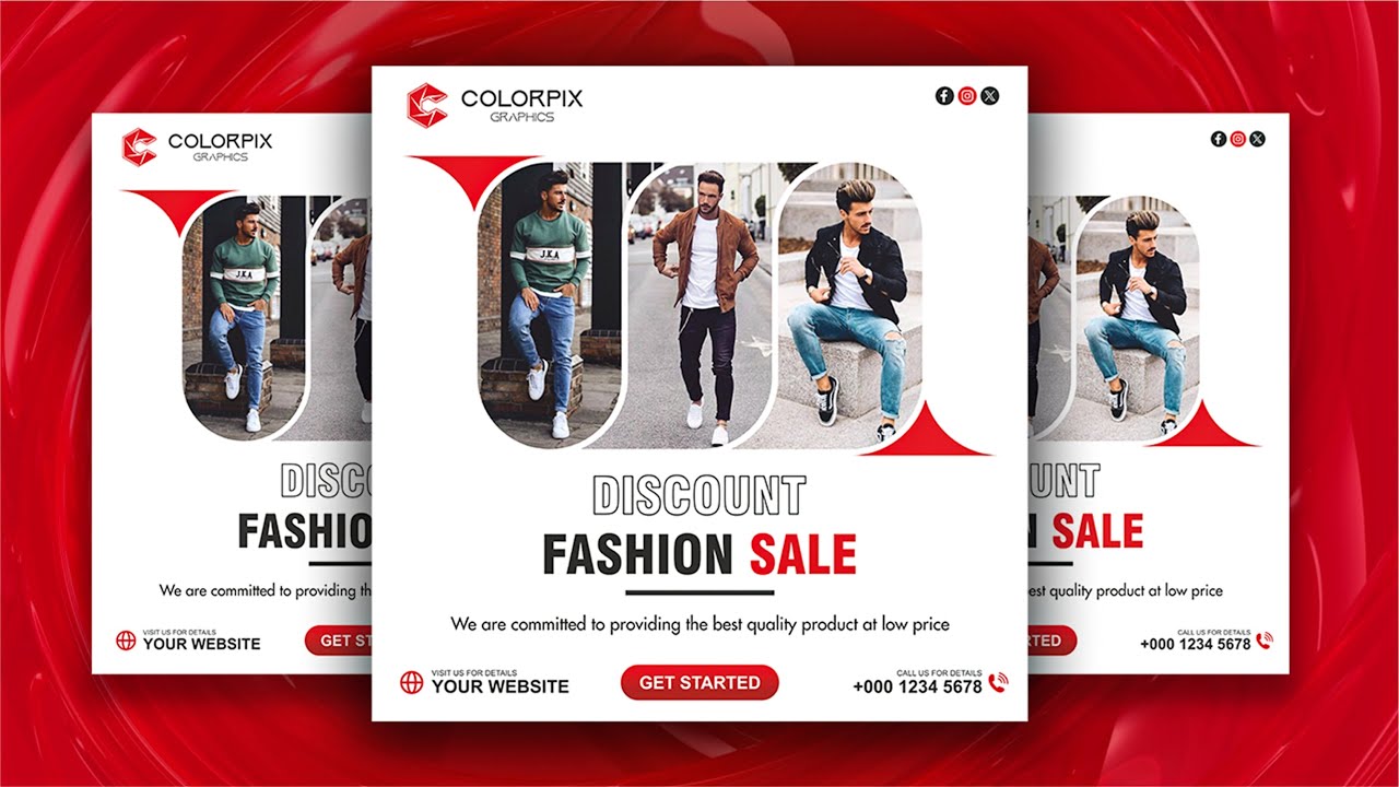 Most Creative Fashion Poster Design Tips & Tricks In Corel Draw