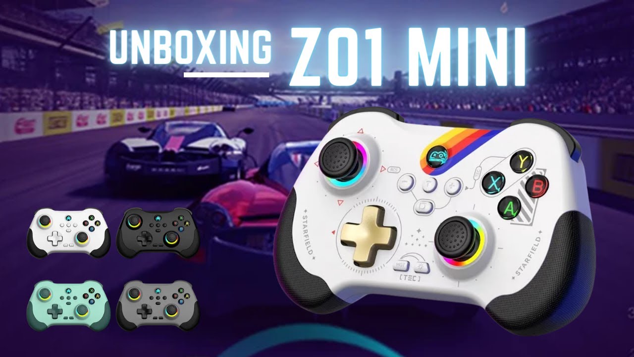 Unboxing Controle Z01 Mini