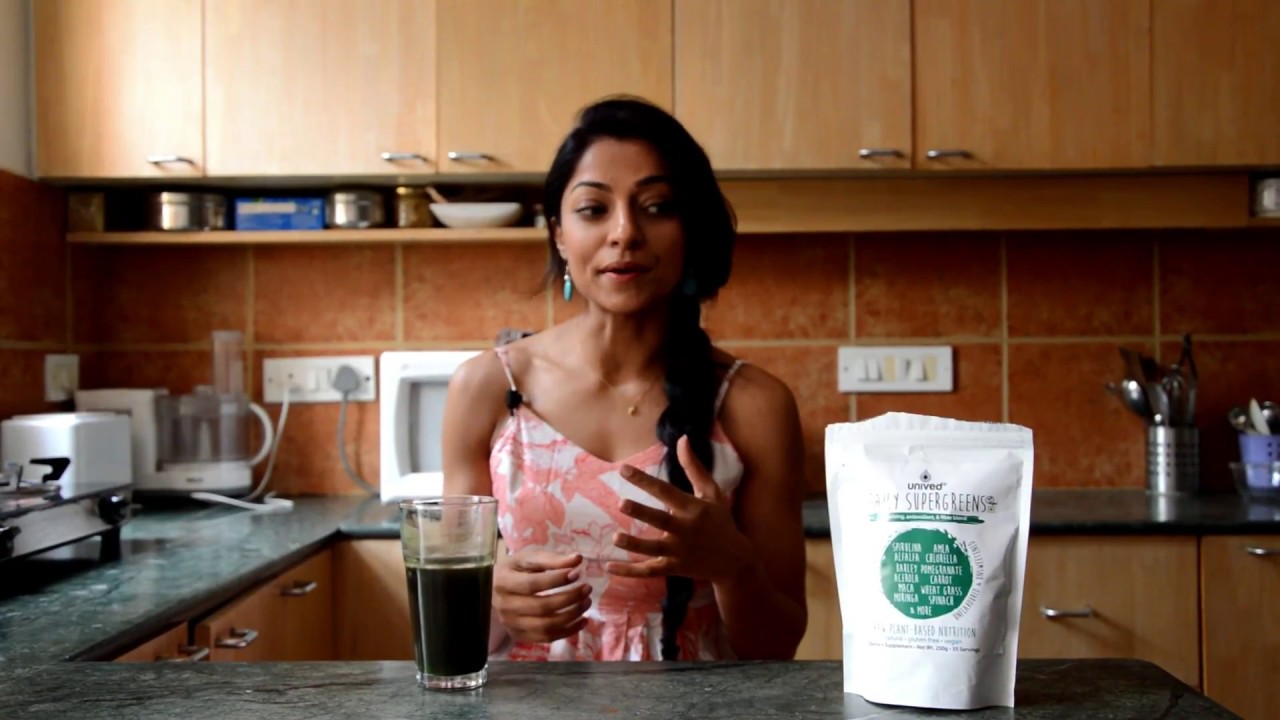 Unived's Daily Supergreens Raw Plant-Based Nutrition, Organic Alkalizing Fruits & Vegetables