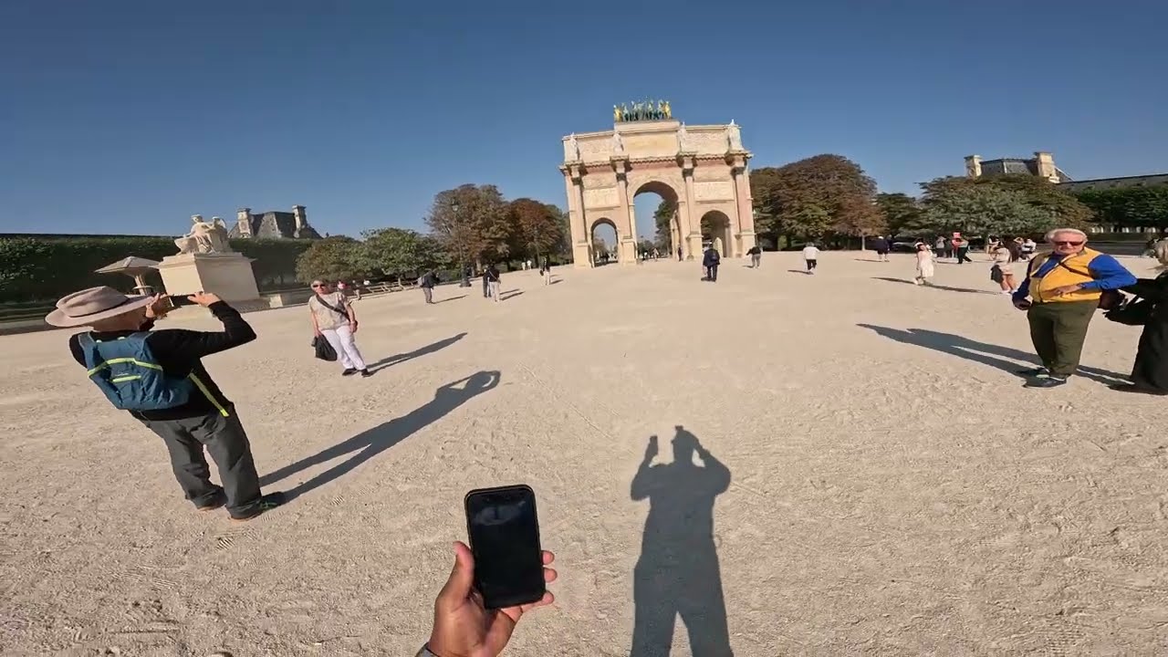 A caminhar em Paris