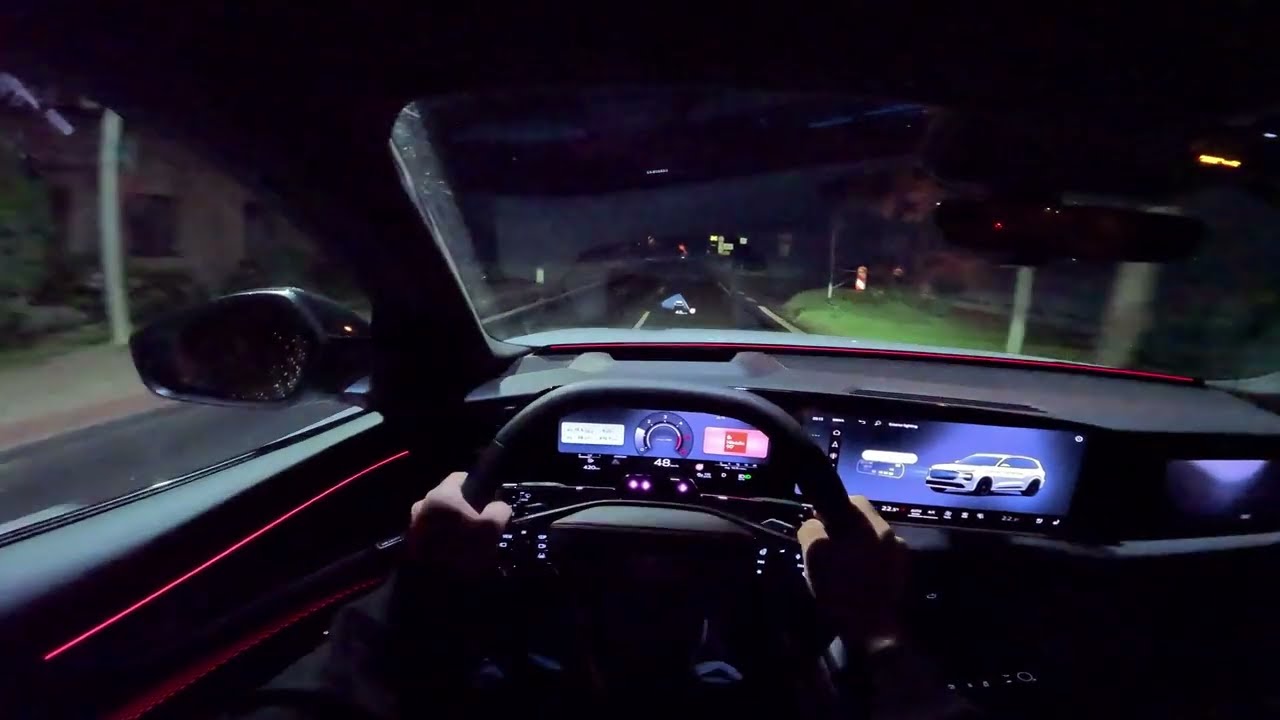 2026 Audi Q7 New Generation 3.0 TDI quattro (299 PS) | Night POV Test Drive 4K