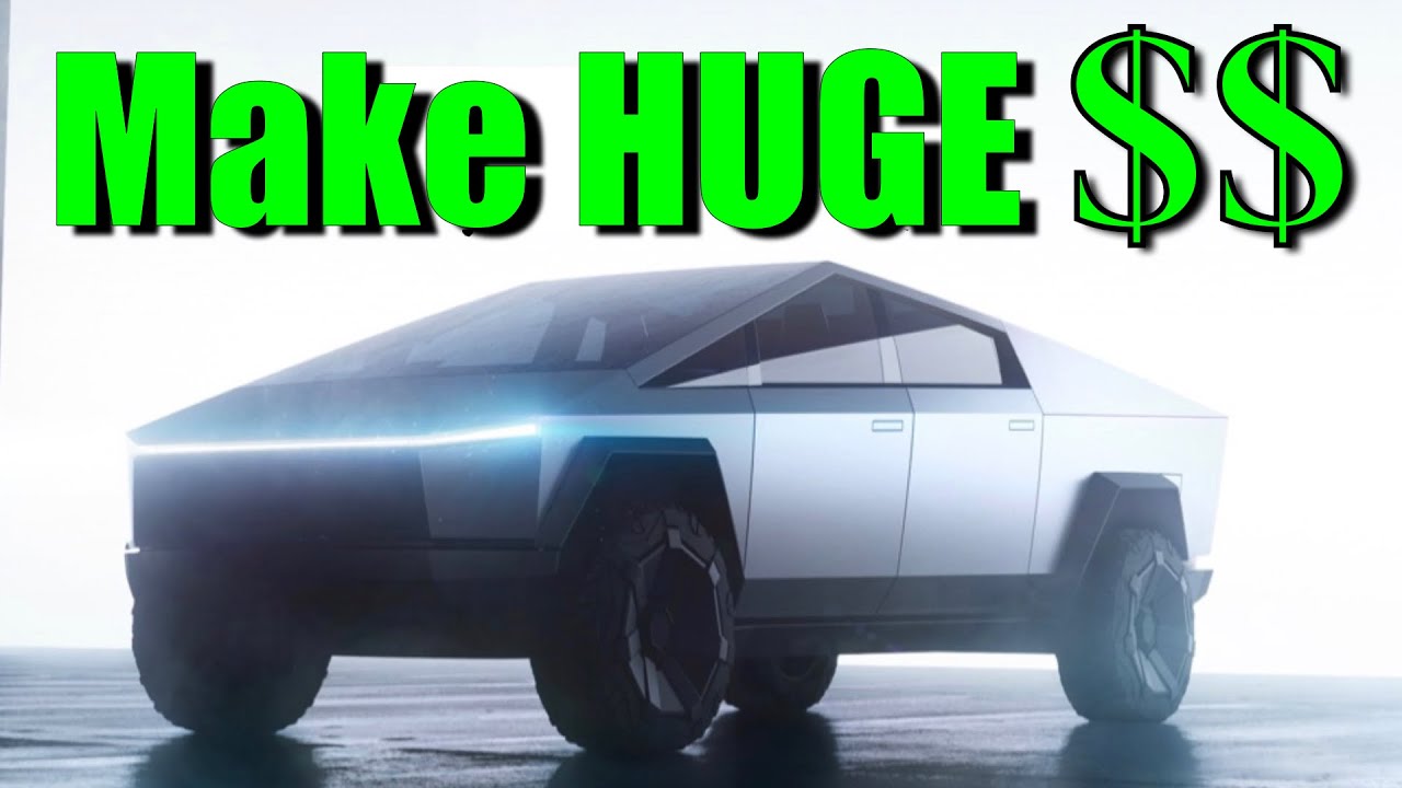 Make Money from YOUR Tesla Cybertruck Pre-order and how this affects Tesla Stock! Tesla Truck