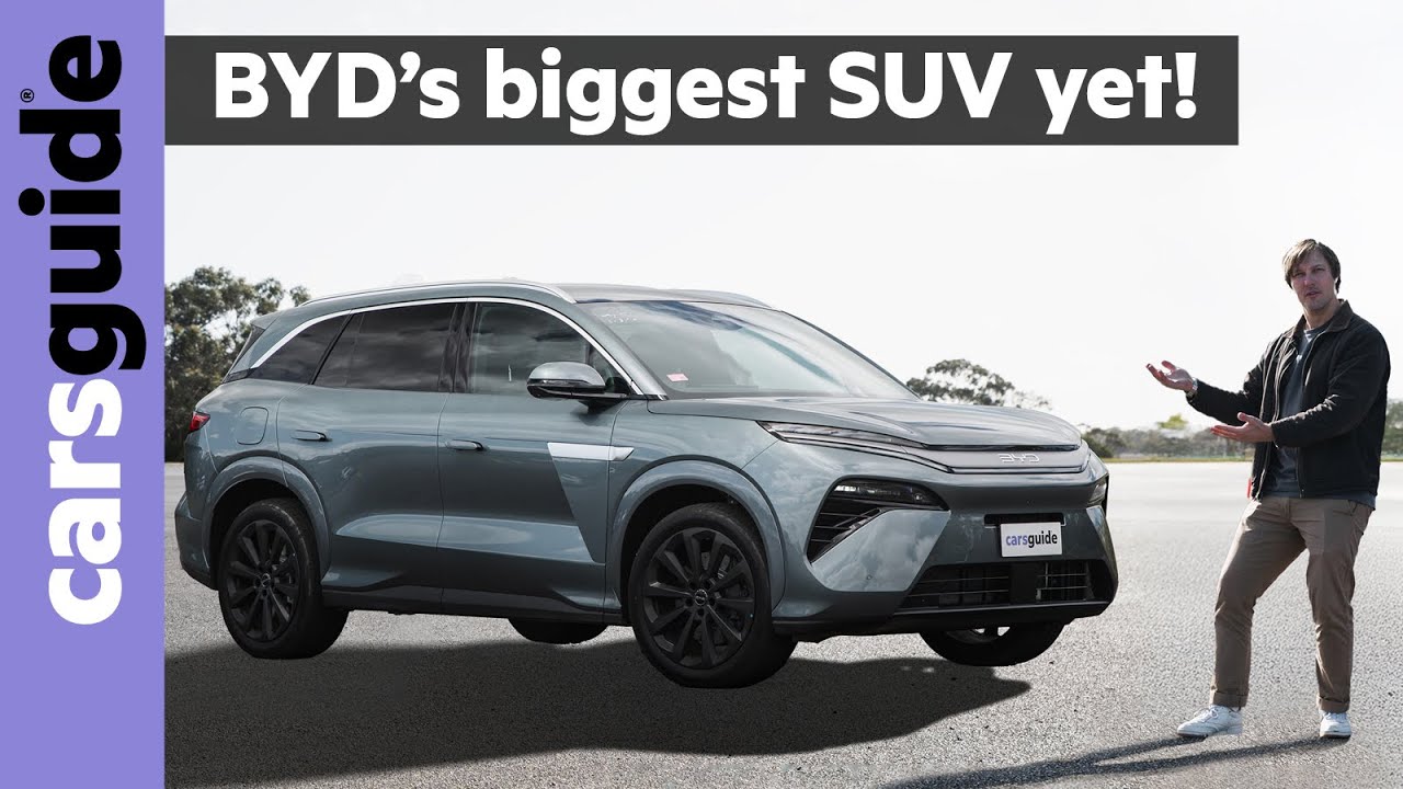 Обзор гибридного автомобиля BYD Sealion 8 2026 года в Австралии: новый 7-местный внедорожник с PH...