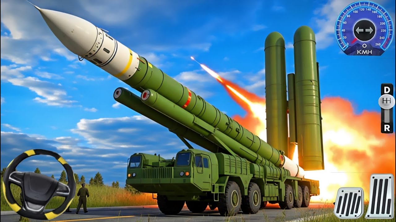 Rocket Attack Missile Truck 3D - US Army Rocket Missile Simulator - Android Gameplay