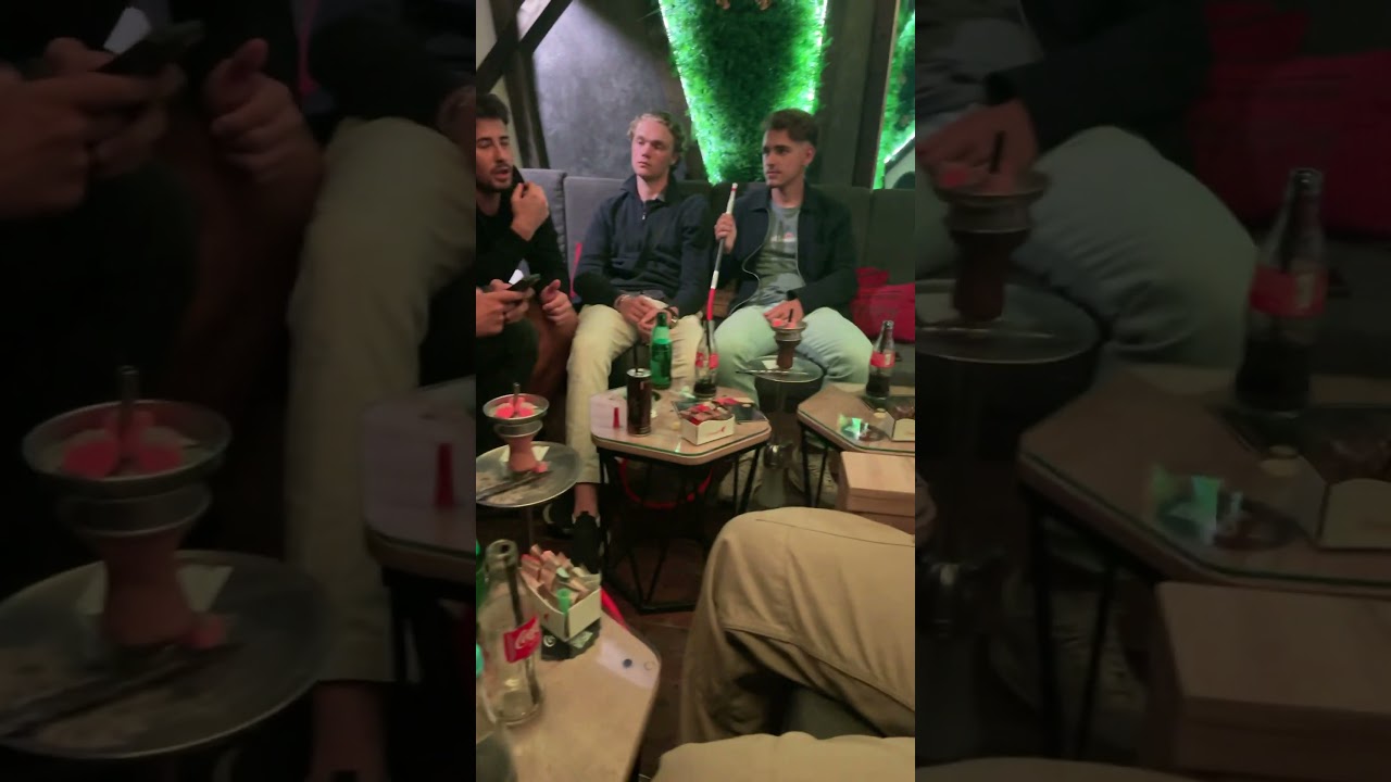 Shisha Bar in Sarajevo!! #shorts #funny #chill