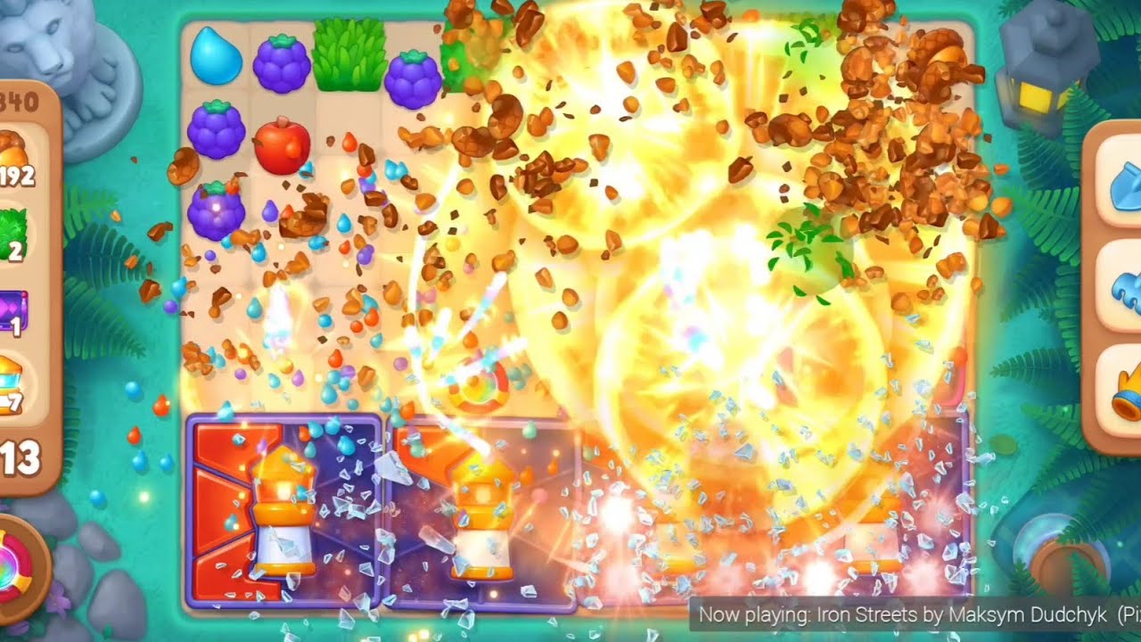 GardenScapes BAD DAY! Levels 17830-17841. Hints included, No Skipping. Current streak 1383