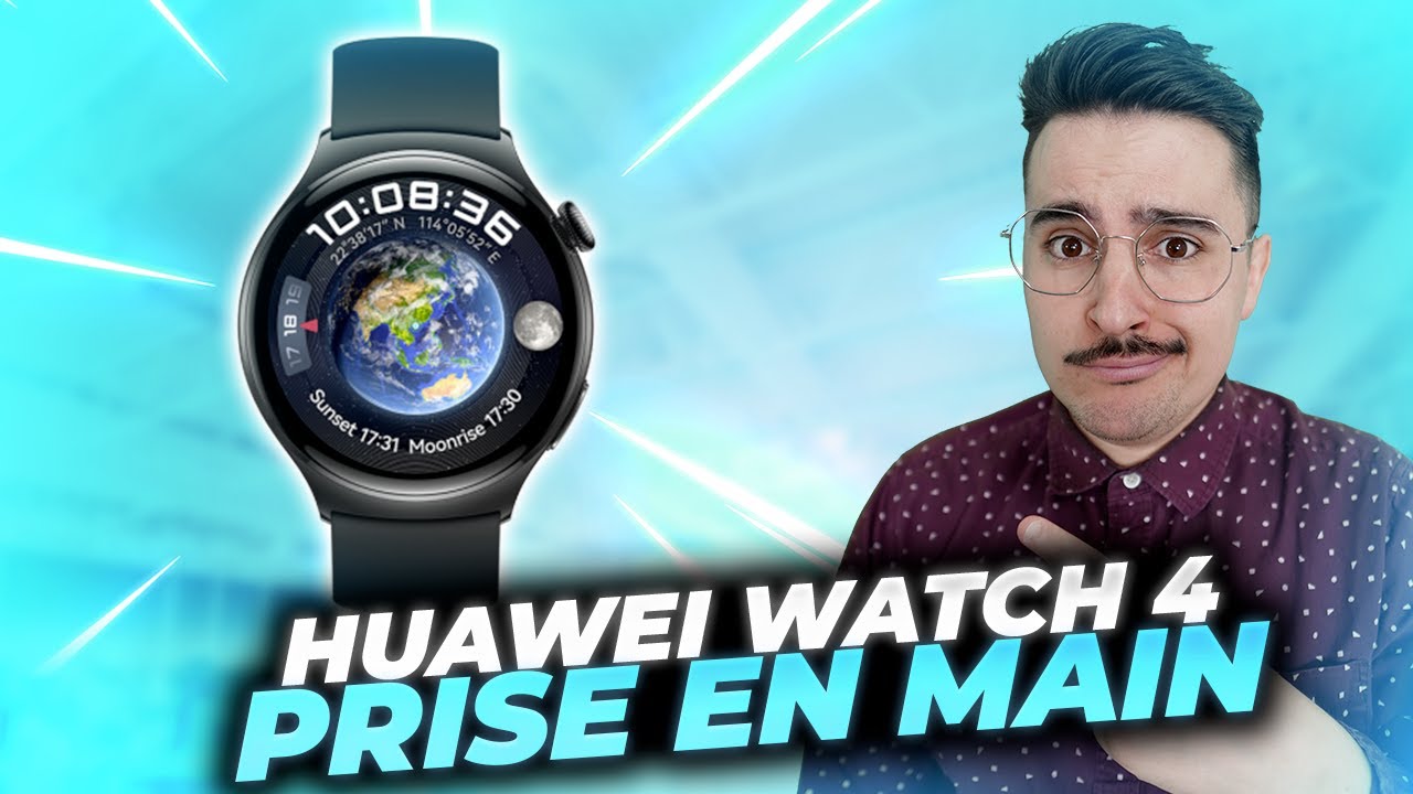HUAWEI WATCH 4 : Prise en main de la nouvelle montre connectée de Huawei ! ECG / Santé / Design