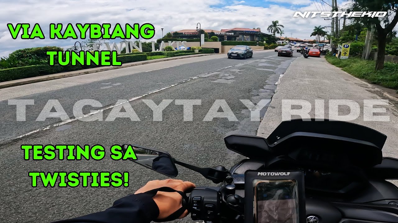 TAGAYTAY RIDE VIA KAYBIANG TUNNEL | XMAX 300