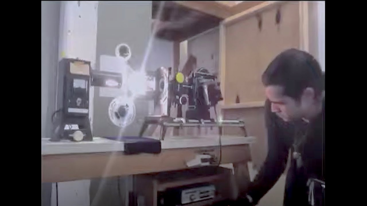 Joey Huertas optical printing with a JK machine