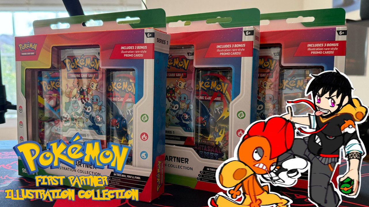 Pokemon First Partner Illustration Collection Unboxing