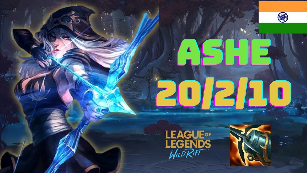 Ashe with krakenslayer broken | Wild rift Gameplay INDIA