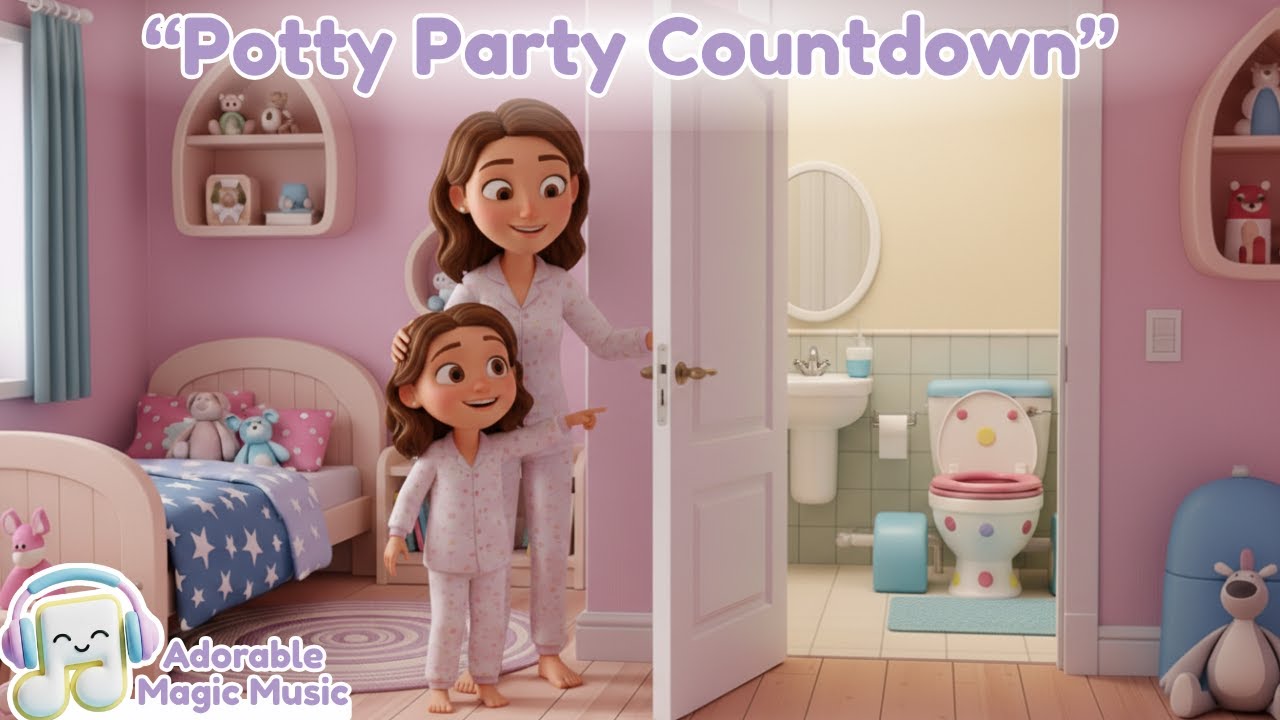 Potty Party Countdown | Fun Potty Training Song for Toddlers