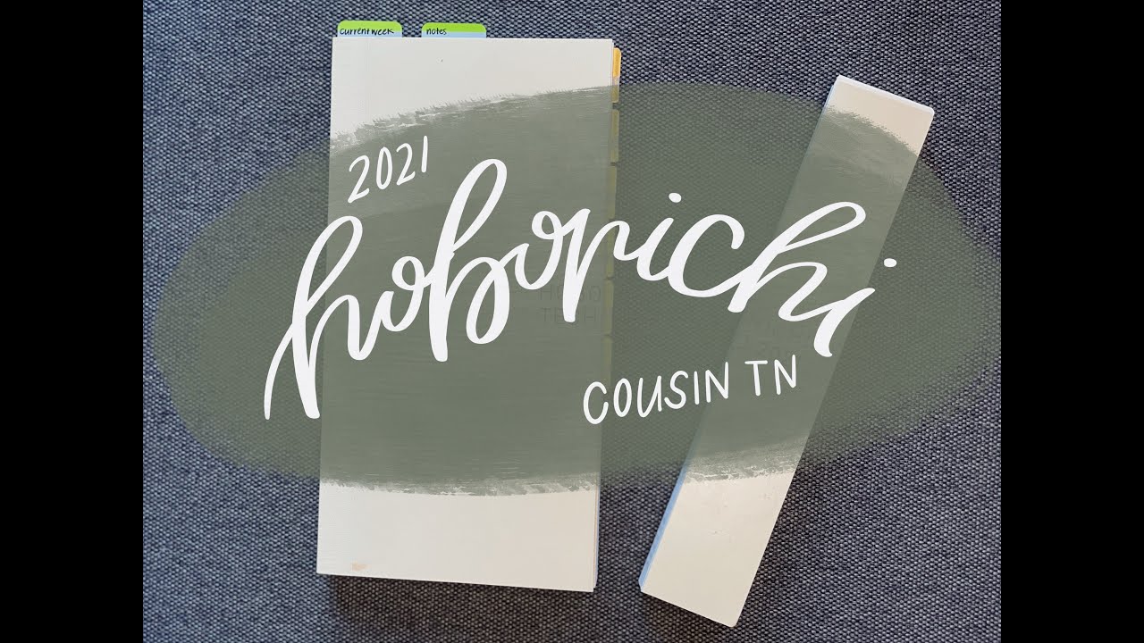 2021 Planner Lineup | Turning my Hobonichi Cousin into a Standard TN!