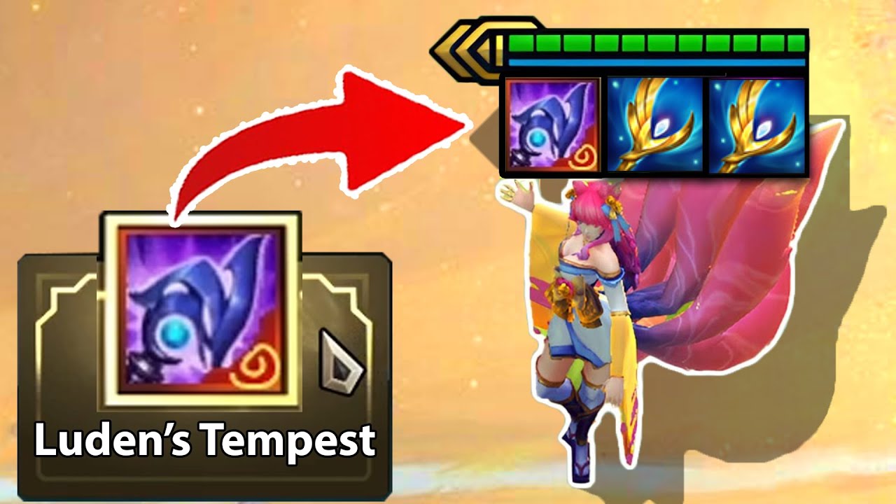 When I give Ahri Luden's Tempest...!!