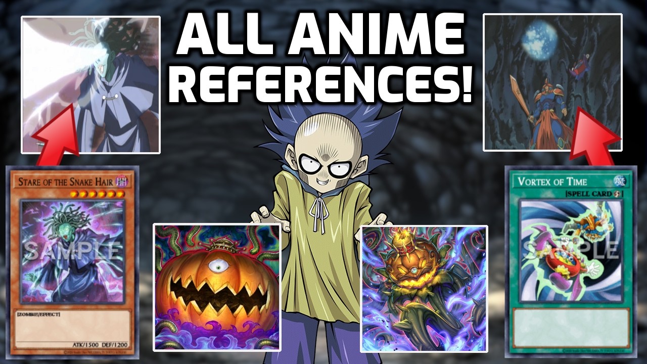 New BONZ / PUMPKING Cards REVEALED - ALL Yugioh DM Anime References!