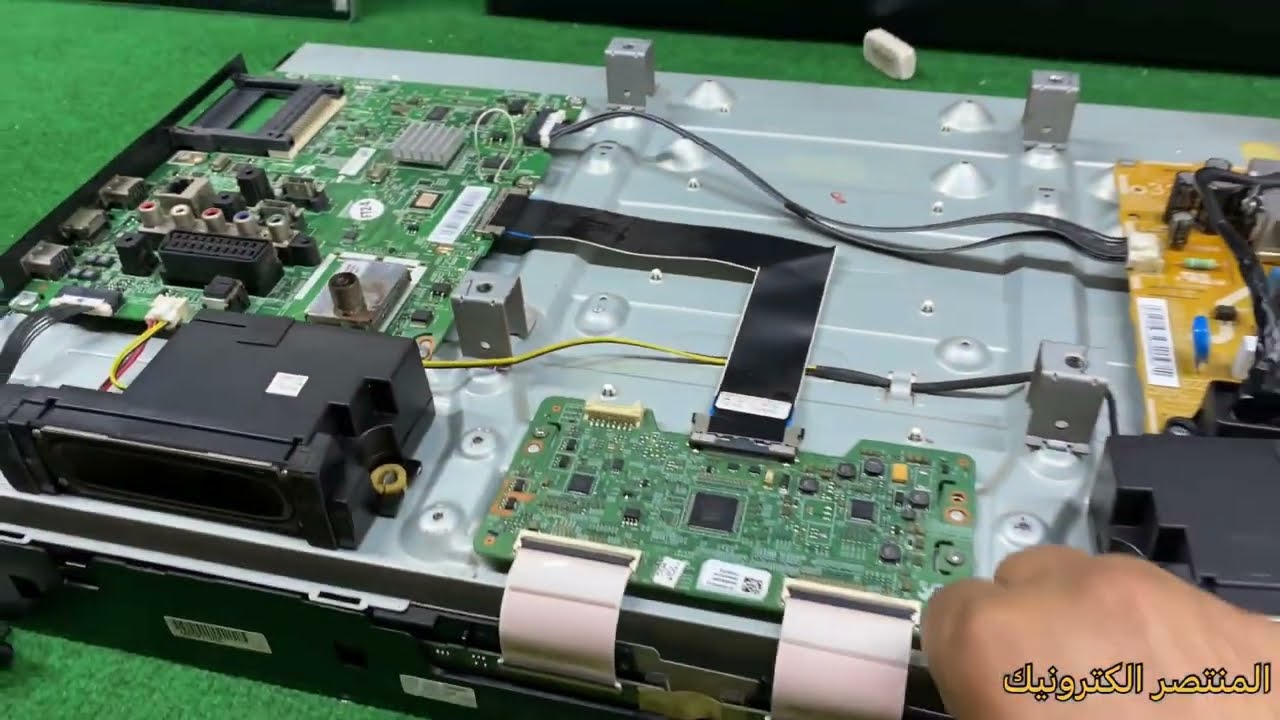 الصوره غير موجوده طريقه بسيطه لتحديد عطل وإصلاحه في تلفاز سامسونج Samsung