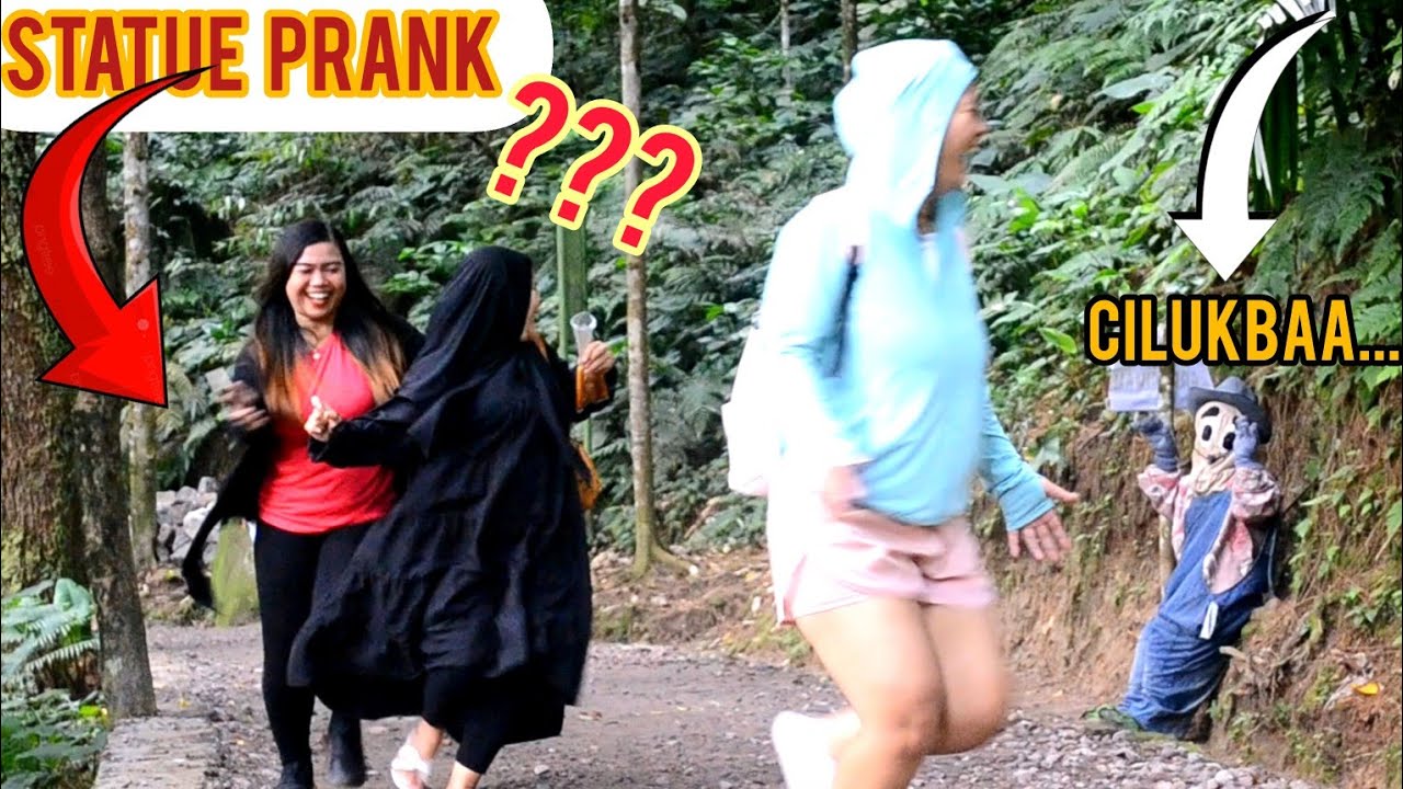 AWALNYA DIKIRA PATUNG, LANGSUNG SYOK PAS DIPEGANG...|| PRANK PATUNG BONEKA || DALANE TV