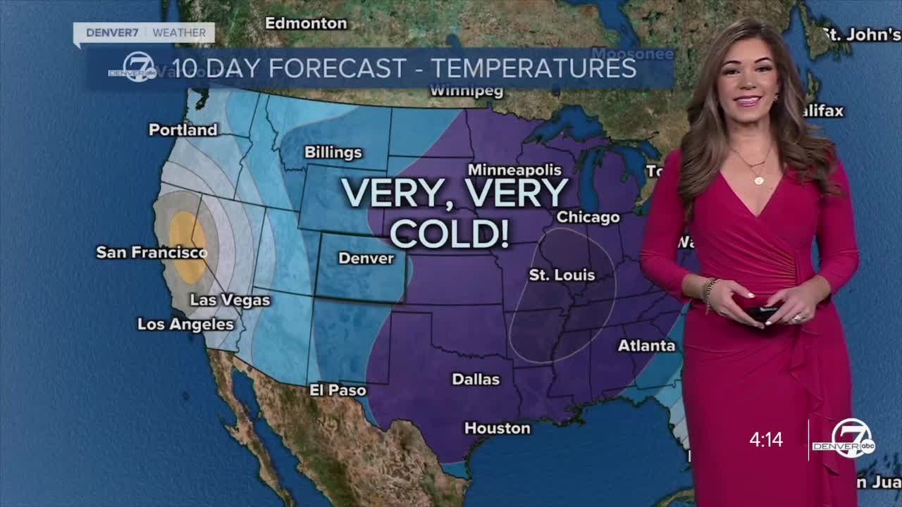 Denver weather: Bitter cold blast could drop temps below zero this weekend