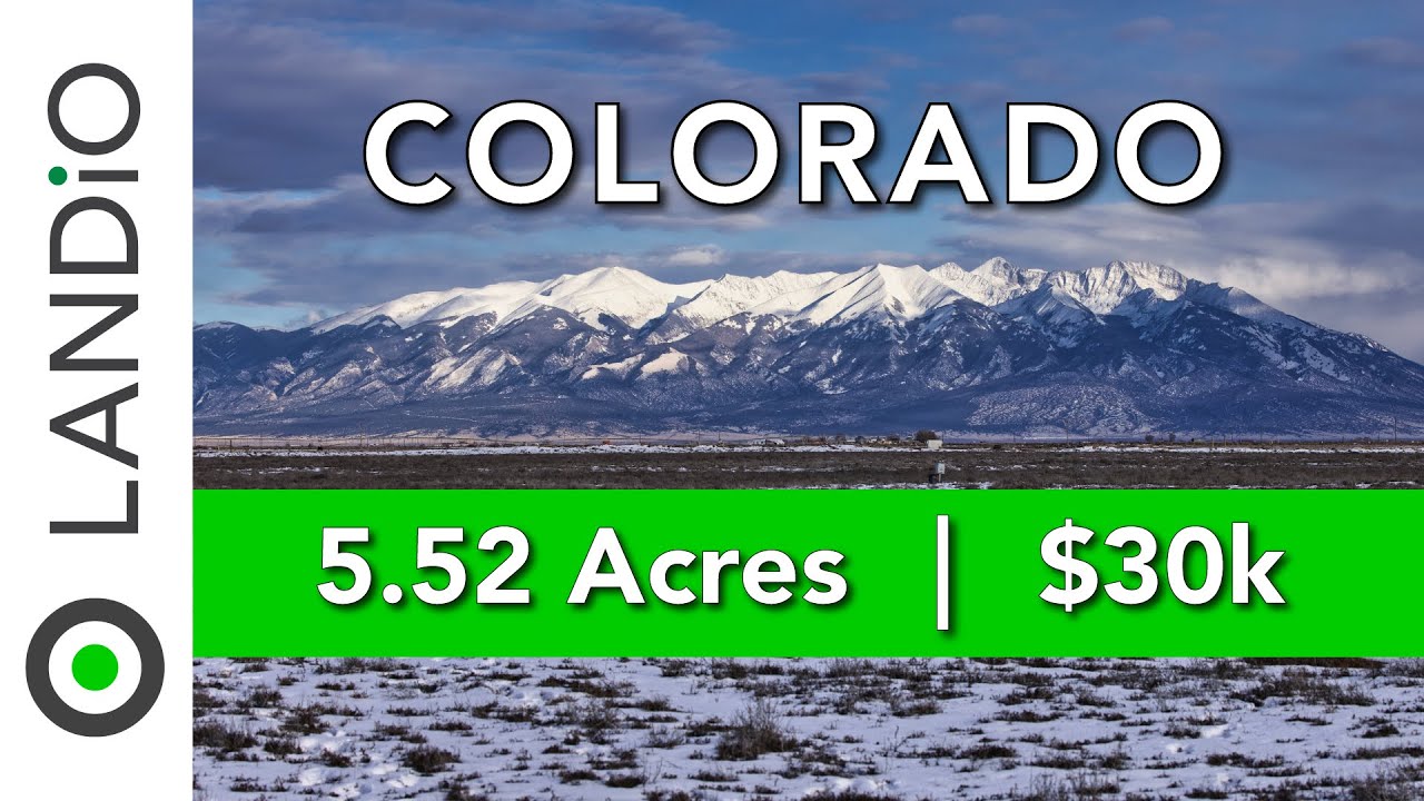 5.52 Acres of COLORADO Land for Sale with Mountain Views • LANDIO