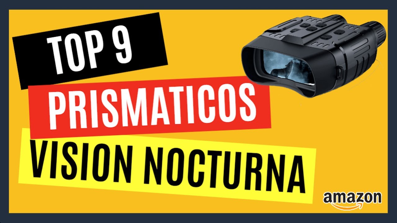TOP 5 Mejores PRISMATICOS de VISION Nocturna en Amazon [Infrarrojos, HD, LCD, binoculares, zoom]