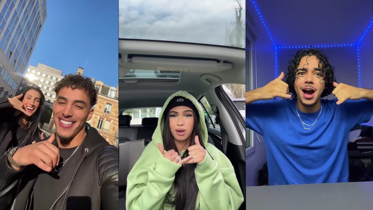 Moha k ft Lyna Mahyem Allô ( Vidéos Tik Tok )