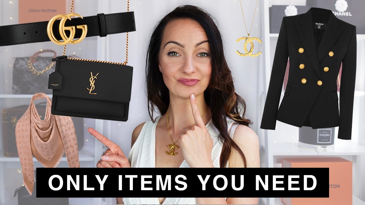 ONLY 7 Luxury Basics You Need [2021] 🔥