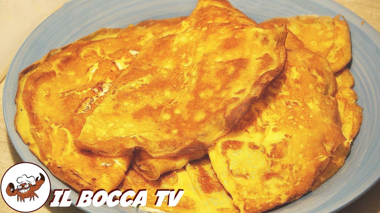235 - Omelette alla ricotta...se un la mangi c'hai la botta! (piatto unico gustoso facile e veloce)
