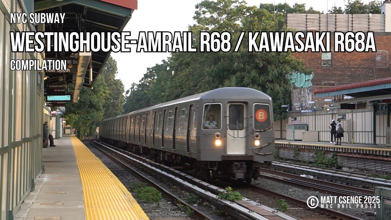 NYC Subway R68/A Compilation
