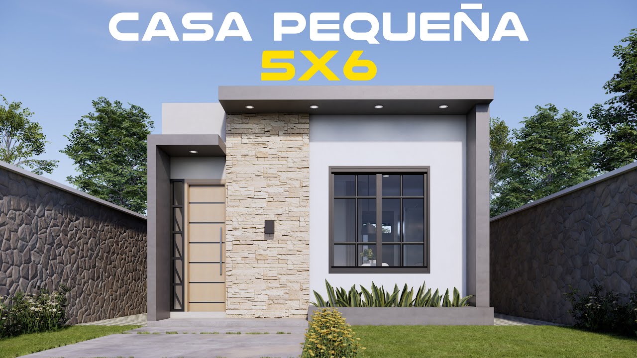 As&iacute; luce una casa moderna de 5x6 con un dise&ntilde;o que enamora 💎
