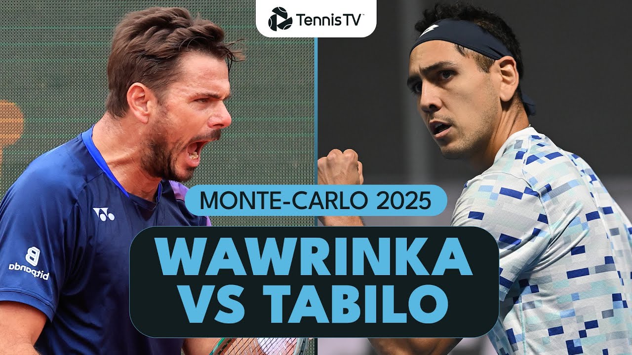 Stan Wawrinka vs Alejandro Tabilo | Monte-Carlo 2025 Highlights