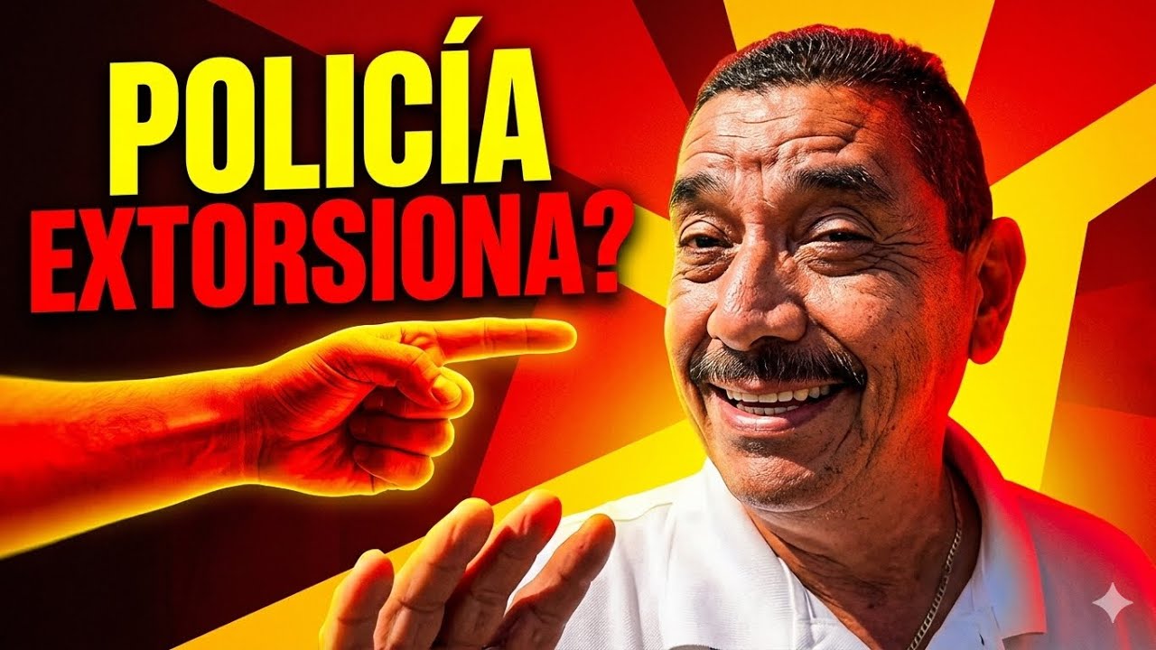 Exhiben a policía de tránsito por presunta extorsión a camioneros | Operativo ciudadano en Michoacán