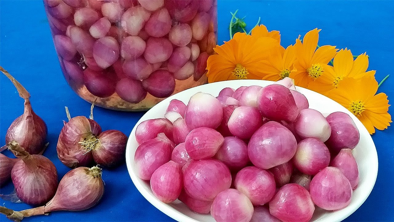 Cách muối củ Hành Tím để cả năm vẩn giòn, không nổi ván by Hồng Thanh Food
