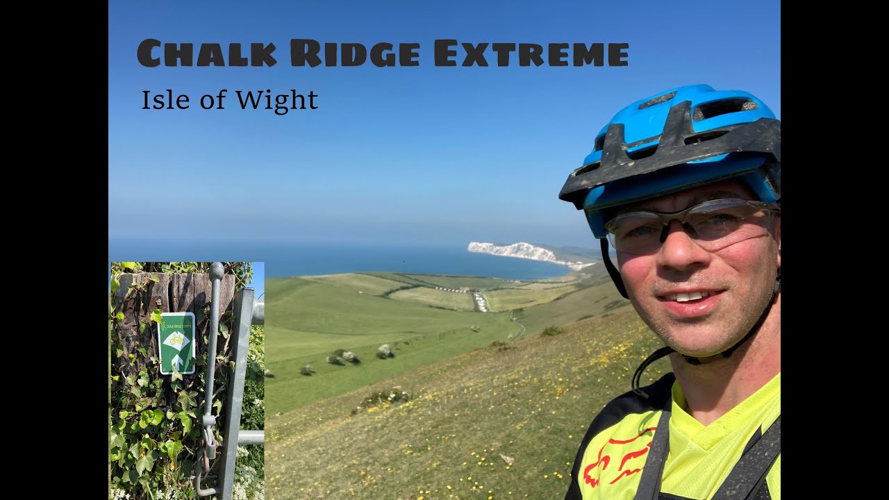 Mountain Biking Chalk Ridge Extreme Isle of Wight