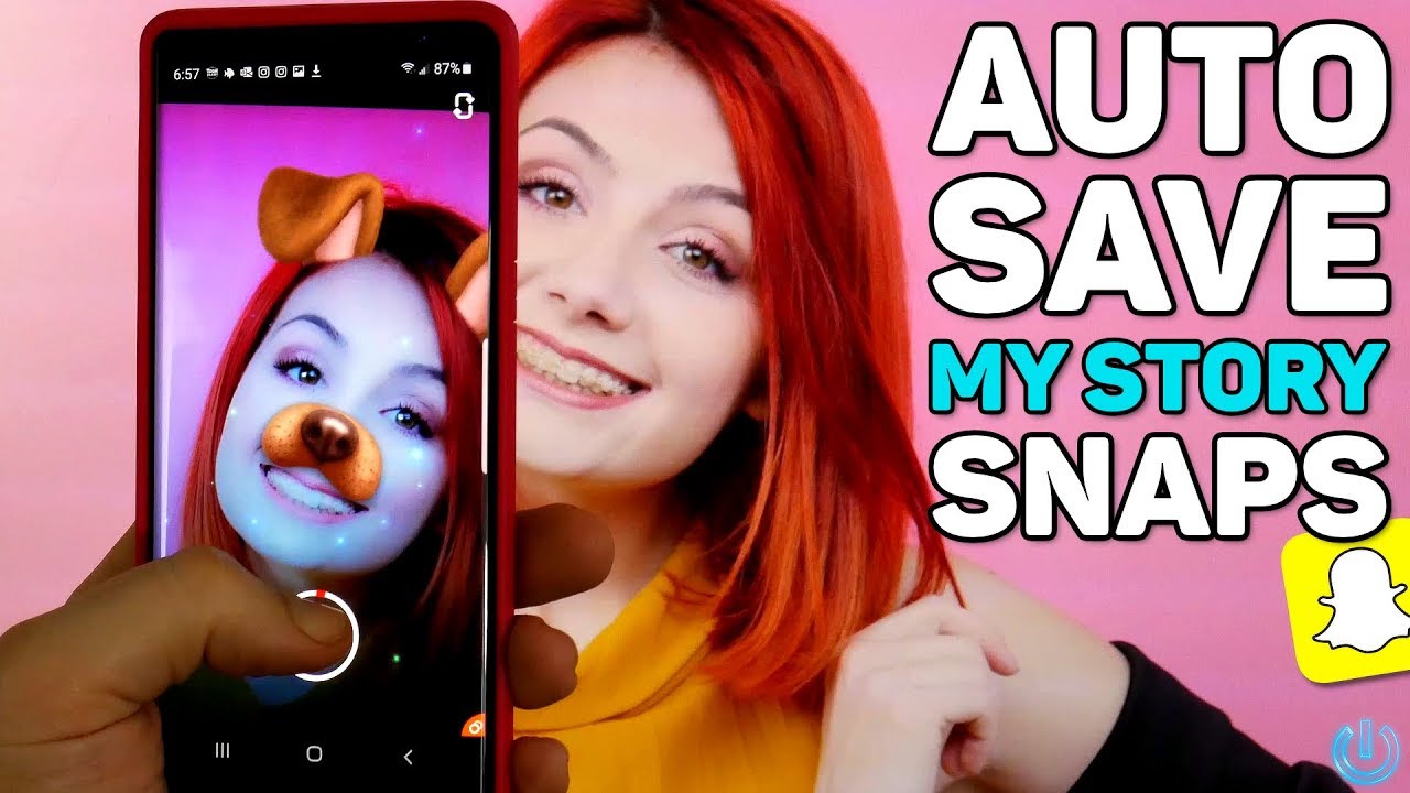 Snapchat - Auto Save My Story Snaps