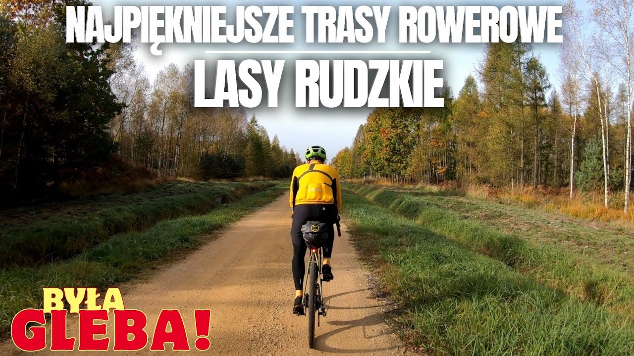 Najpiękniejsza trasa rowerowa - LASY RUDZKIE [150 km]. WYPADEK, tragiczny rower, BUSHCRAFT i pożar.