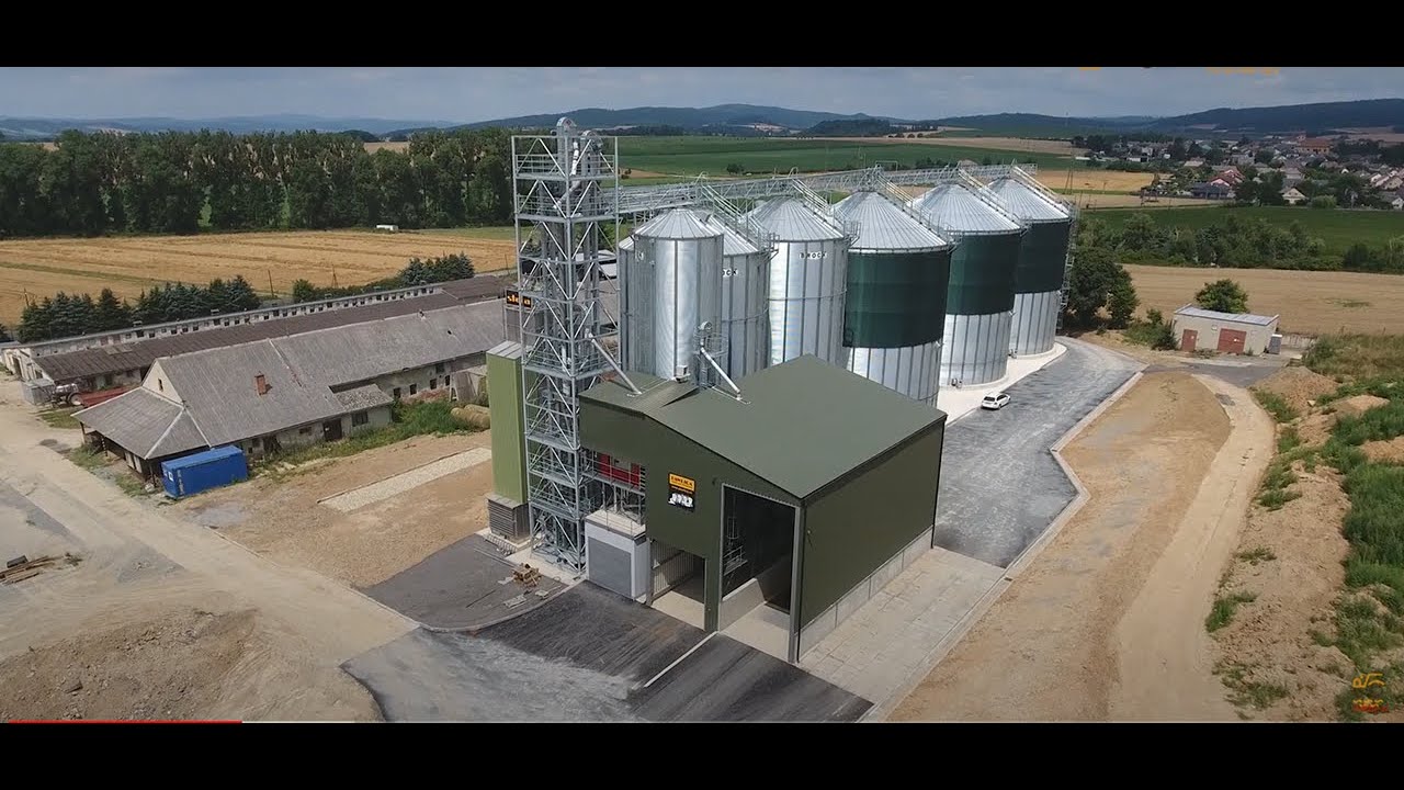 Posklizňová linka Pawlica roku 2021 byla vybudována v Úsově