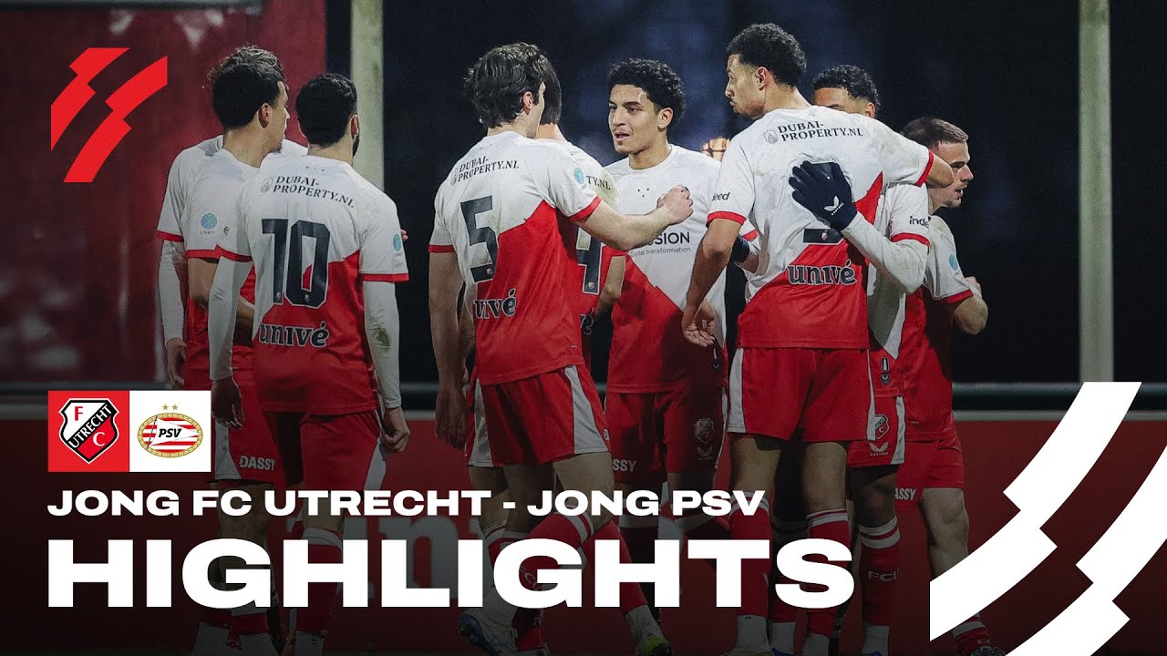 GENIETEN BIJ SPEKTAKELSTUK Jong FC Utrecht 🔥 | HIGHLIGHTS