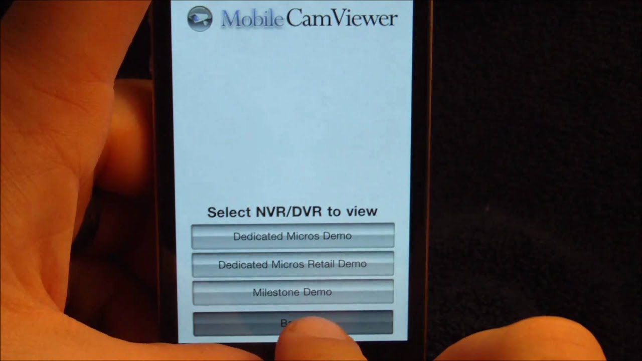 Introduction to Mobile Cam Viewer