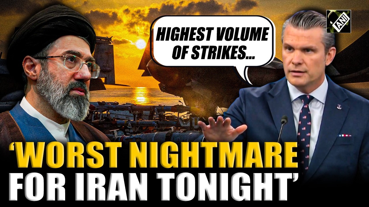 “Heaviest day…” US’ big warning to Iran as Pete Hegseth briefs media over Middle East war