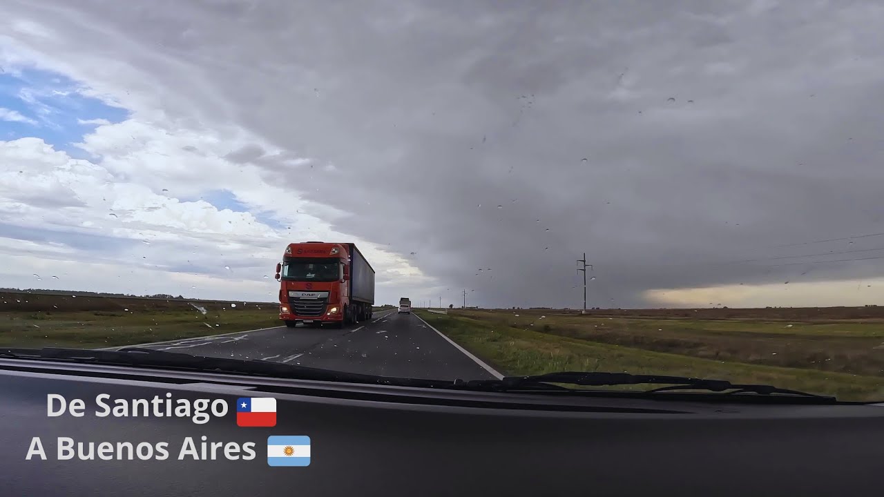 Viaje en auto de Santiago de Chile hasta Buenos Aires Argentina | Viaje por Argentina Cap 1