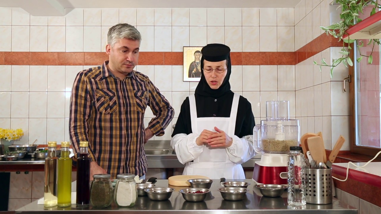 Desert vegan de post, la Manastirea Nera, Sasca Montana