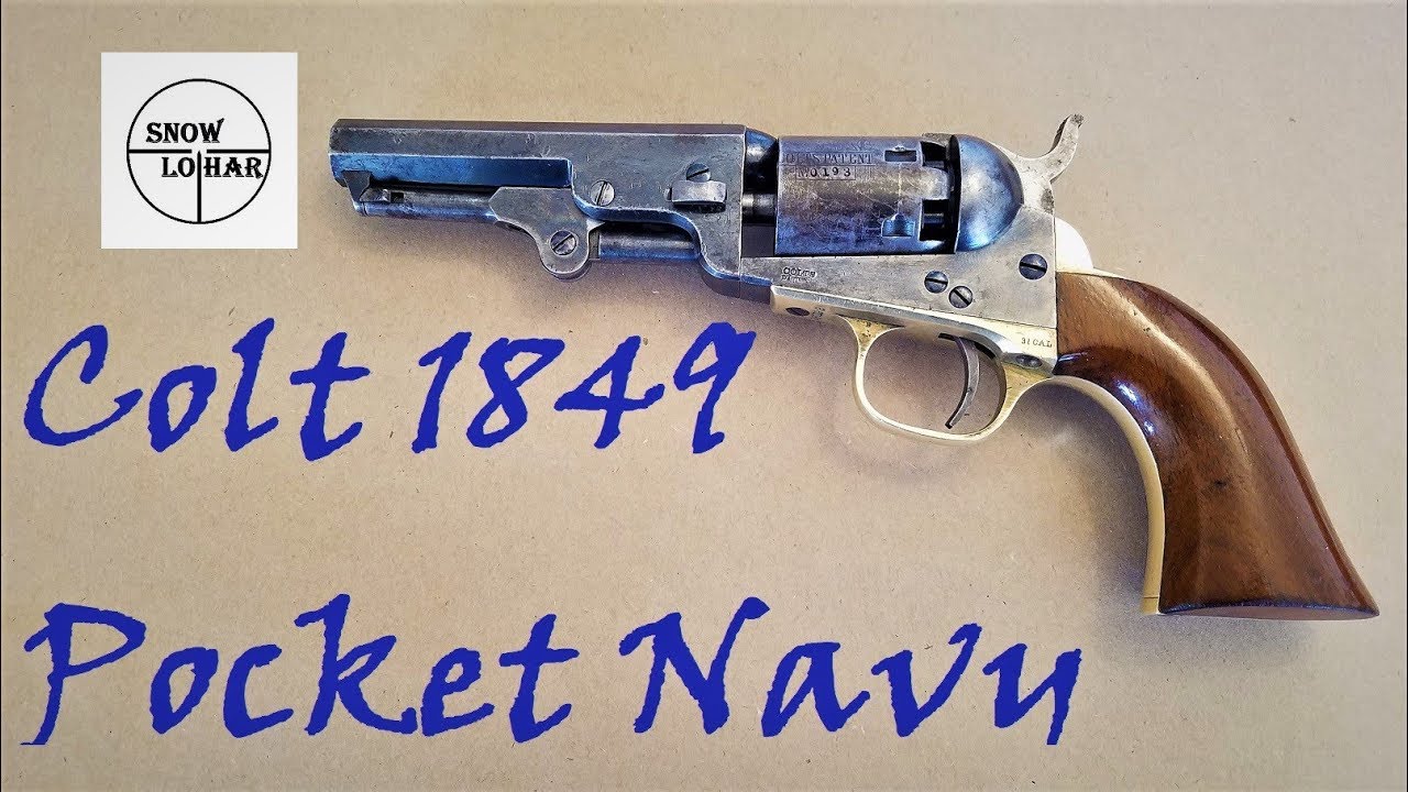 Colt 1849 Pocket Navy — оригинал