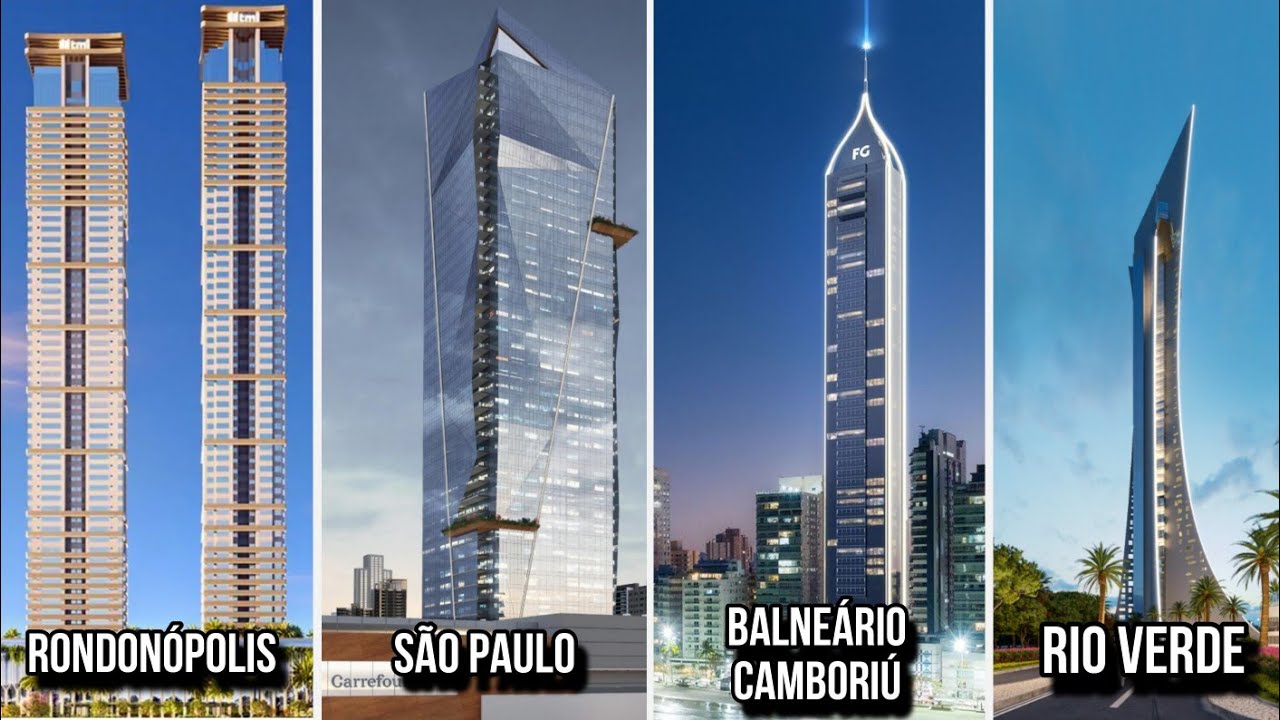 As Cidades Brasileiras Com Mais Arranha-Céus Em CONSTRUÇÃO | 2024