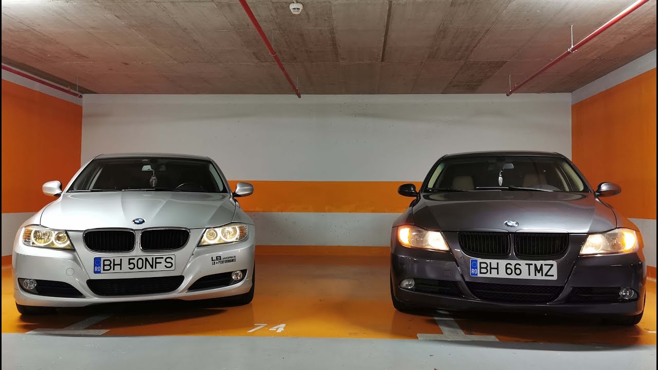 Comparația SUPREMĂ - 2006 BMW 320d E90 vs 2010 BMW 320d E90 LCI (Facelift)