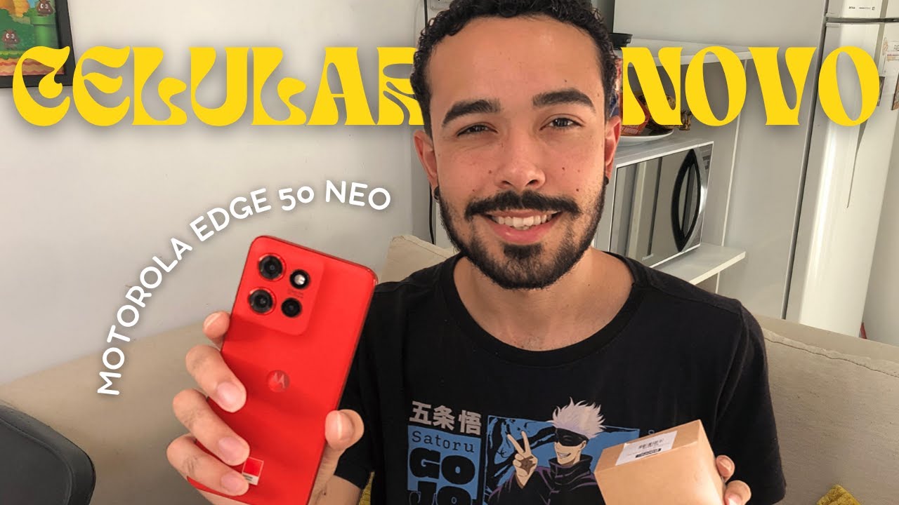 COMPREI UM MOTOROLA EDGE 50 NEO PARA GRAVAR VÍDEOS, REVIEW E MINHA ROTINA MORANDO NO RIO DE JANEIRO